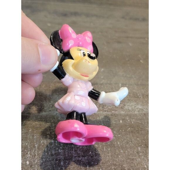 Pink Minnie Mouse dress Disney Mattel 2011 toy figure - Picture 2 of 4